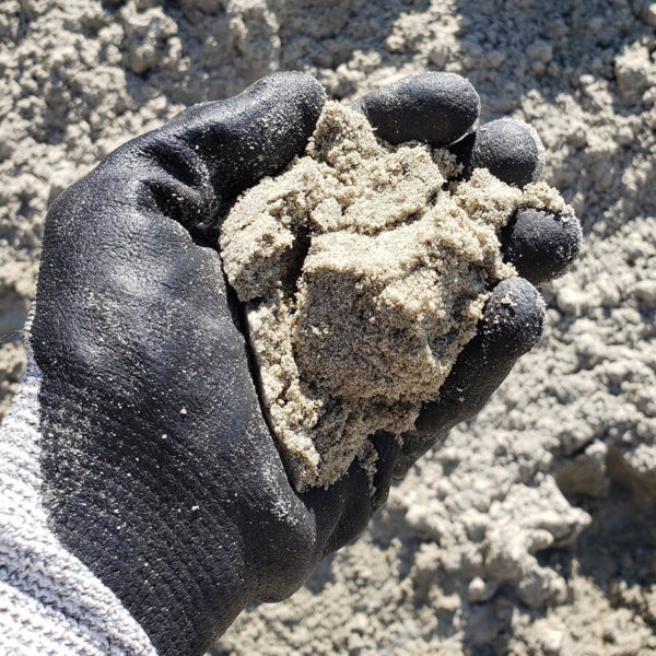 Salish Wash Filled Sand
